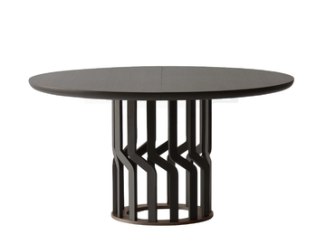 INTRECCIO 950-TC1 - Extending round wooden table by Potocco