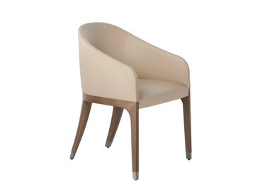 MIURA 776/PW - Eco-leather easy chair with armrests by Potocco