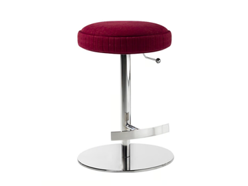 PLISSÉ 929/S-GAS - Swivel fabric stool with gas lift by Potocco