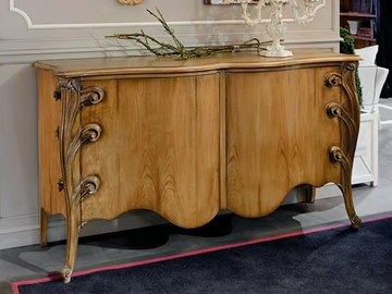 CAPRICCI - Cherry wood sideboard with doors by Prestige