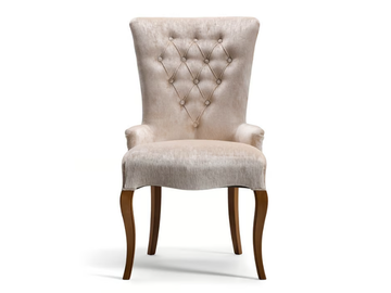 GRAN DUCA - Fabric chair with armrests by Prestige