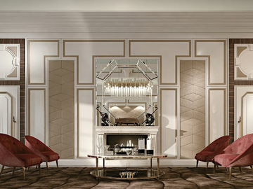 GRAN DUCA - Wooden boiserie by Prestige
