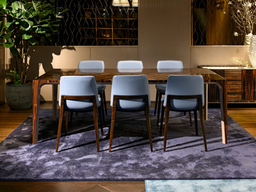 MASTER - Rectangular ebony dining table by Prestige