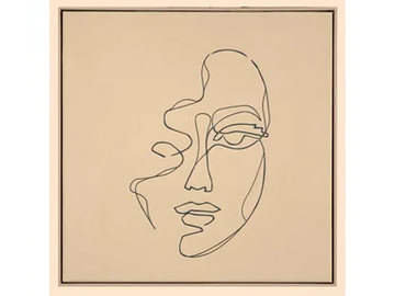LORRAINE - Leather Painting by Prodital Leather