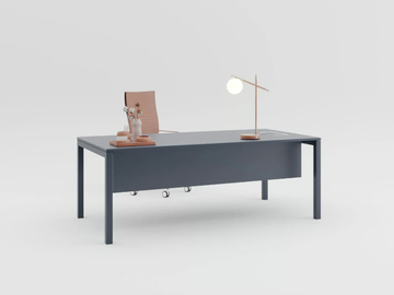 EXTRALIGHT - Rectangular executive desk by PROF