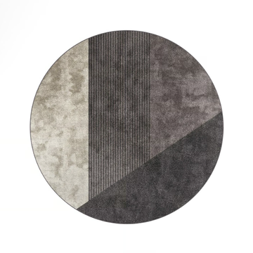RAY - Round polyamide rug by PROF