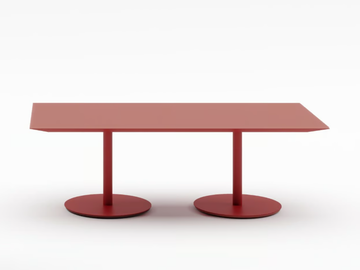 TABLE - Rectangular wooden bistro side table by PROF