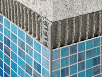 PROKERLAM LINE - Aluminium edge profile for walls by Progress Profiles