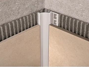 PROSHELL ALL - Aluminium edge profile for walls by Progress Profiles