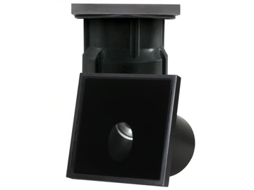 REC EYE GLASS S - LED wall-mounted outdoor aluminium steplight by PROLED