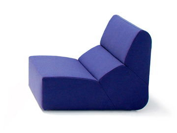 LAYOUT - Modular fabric armchair by Prostoria