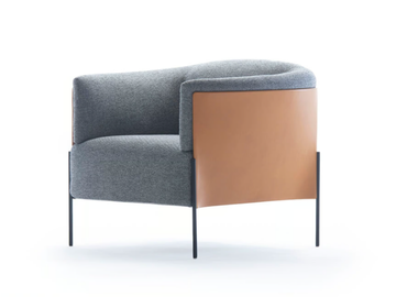 OMNIA - Fabric armchair by Prostoria