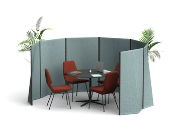 SEPARE LOW - Freestanding office screen by Prostoria