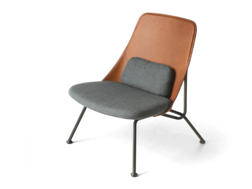 STRAIN - Upholstered easy chair high-back by Prostoria