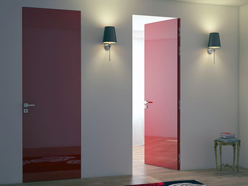 BATTENTE FIFTY - Hinged flush-fitting door by PROTEK®