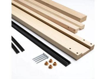 DOORPOSTS KIT FOR SINGLE/SOUBLE DOORS - Sliding door track by PROTEK®