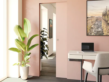 LINEAR® SINGLE - Counter frame for flush-fitting doors for single sliding door by PROTEK®