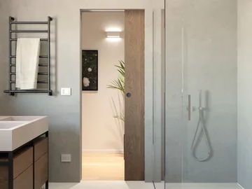 MAGIC BOX® LINEAR - Counter frame for double sliding doors by PROTEK®