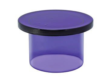 ALWA THREE - Round blown glass coffee table by Pulpo