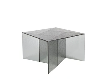 ASPA MEDIUM - Square glass coffee table by Pulpo