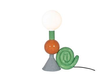KING CREOLE - Ceramic table lamp by Pulpo