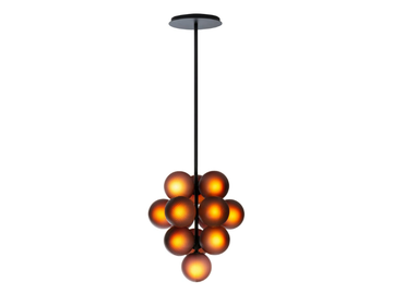 STELLAR GRAPE PENDANT BIG - Blown glass pendant lamp by Pulpo
