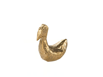 SWAN - Bronze decorative object by Pulpo