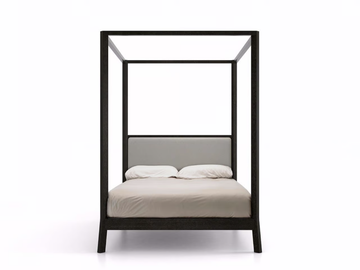 BREDA - Solid wood double bed by Punt