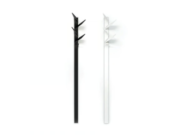ELX - Wall-mounted aluminium coat rack by Punt