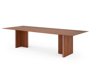 STOCKHOLM - Rectangular wooden dining table by Punt