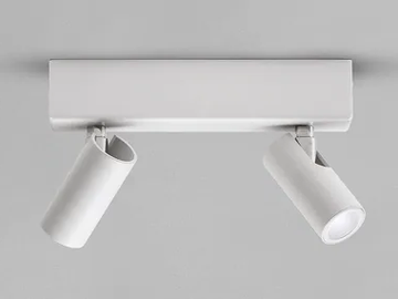 ALPHA 2 - LED multiple adjustable aluminium spotlight by PURALUCE