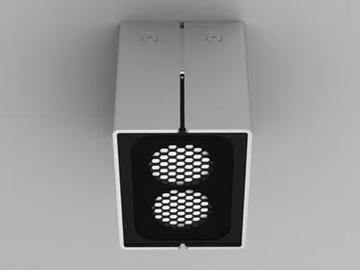 DOMINO 2 - LED aluminium ceiling light by PURALUCE