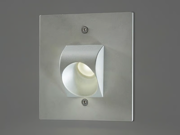 RYU - LED wall-mounted metal steplight by PURALUCE