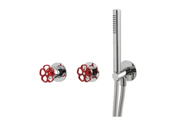 FLORA 6370402F - Recessed shower mixer with hand shower by QD Magistro Lab