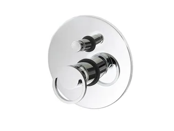 SMILE 5730050 - Recessed shower mixer with diverter with plate by QD Magistro Lab
