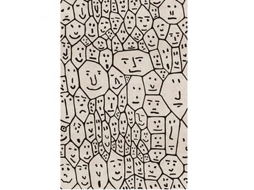 CARPET PEOPLE - Rectangular rug by Qeeboo