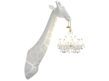 GIRAFFE IN LOVE - Polyethylene wall lamp by Qeeboo