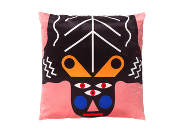 KINOTTO - Square polyester cushion by Qeeboo