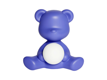 TEDDY GIRL - LED polyethylene table lamp with USB charging by Qeeboo