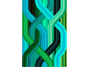 WAVE - Rectangular rug by Qeeboo