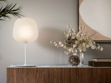 AFRA - Blown glass table lamp by Quadrifoglio Group