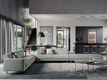 AVANA - Sectional sofa by Quadrifoglio Group