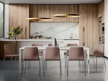 CELSIUS - Multi-layer wood chair by Quadrifoglio Group