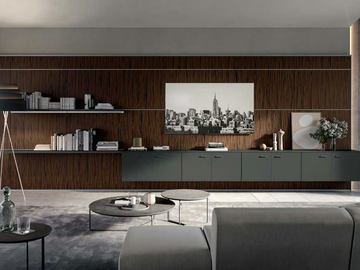 P1 - Sectional storage wall by Quadrifoglio Group