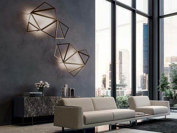 STARLIGHT - LED aluminium wall lamp by Quadrifoglio Group