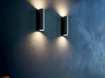 TUBE - Aluminium wall lamp by Quadrifoglio Group