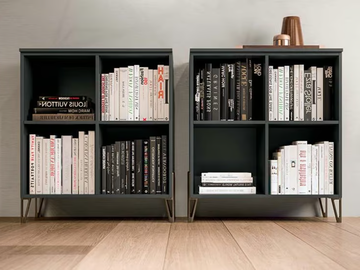 ZEFIRO - Open bookcase by Quadrifoglio Group