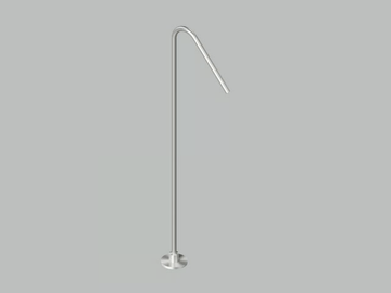 BV021 - Floor standing stainless steel spout by Quadrodesign