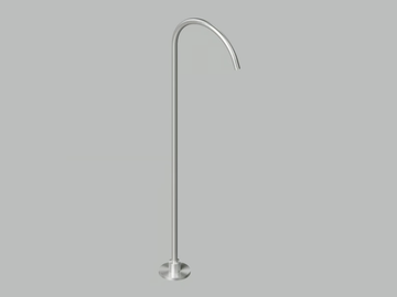 BV4210 - Floor standing stainless steel sink spout by Quadrodesign