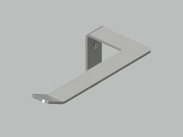 ECCETERA QA1401 - Steel toilet roll holder by Quadrodesign